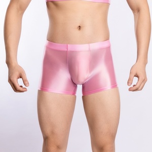 Slip <span class=keywords><strong>de</strong></span> <span class=keywords><strong>bain</strong></span> brillant et transparent pour <span class=keywords><strong>homme</strong></span>, sous-vêtements, caleçons, vêtements <span class=keywords><strong>de</strong></span> plage pour soirée à la piscine - Product Image 3