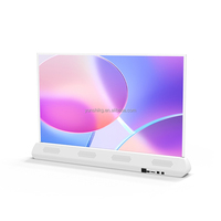 Écran intelligent OLED transparent de 30 ''pour magasin de détail Ascenseur Publicité Expositions de signalisation numérique avec fonction d'animation