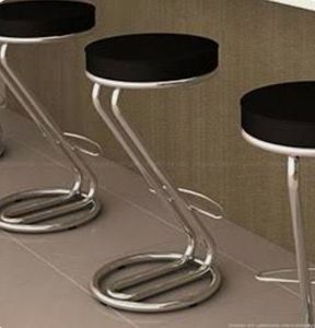 Modern Design Wooden Bar <b>Stool</b> Metal for Home Ottoman Furniture Entry School Apartment Traditional Style Living Room Furniture - Product Image 2