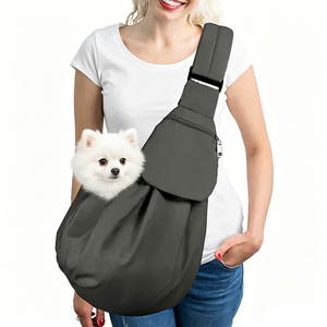 Pet Dog Carrier Sling Bag Soft Padded Shoulder <b>Backpack</b> for Outdoor Travel Hiking Adjustable Strap <b>Cat</b> Carriers Sling <b>Backpack</b> - Product Image 1