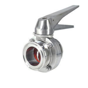 Válvula Borboleta Duckbill em Aço Inoxidável 304/316L - Válvula Manual de Clip Tri-Clamp para Alimentos - Product Image 4