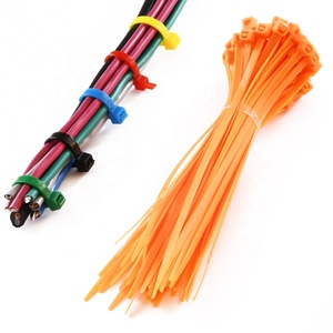 100 pcs pack100mm 200mm 250mm 300mm 400mm OEM nhà máy tự khóa Nylon 66 Cáp Tie dây đai nhựa quan hệ Zip không bao giờ phá vỡ - Product Image 3