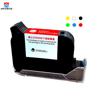 Hochwertige duarable 12,7-mm-Ersatz-Tij-Tintenpatrone für industrielle Codier maschinen Hand-Tinten strahl drucker Fst Dry Ink - Product Image 6