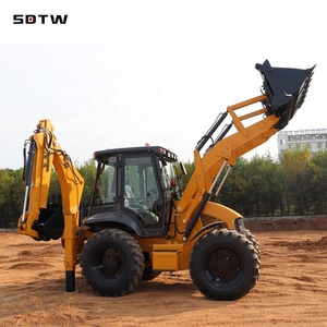 Hot giá rẻ máy xúc Telescopic nổi nhỏ mini <span class=keywords><strong>backhoe</strong></span> <span class=keywords><strong>loader</strong></span> với Trung Quốc Trung Quốc 3cx 4CX 2.5ton 388H 4x4 với giá bán - Product Image 4
