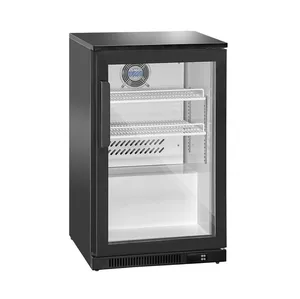 Única Porta Vertical Mini Bar Geladeira Preço De Fábrica Refrigeração De Ar Frost Free Luxury Counter Display Refrigerador Bebida Refrigerador De Vinho