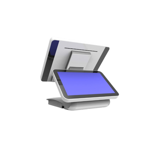 Trung Quốc thực hiện 15.6/15 + 12 inch màn hình cảm ứng kép TPV POS Máy in tất cả một Windows thủ quỹ - Product Image 3