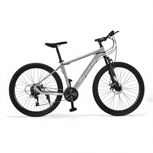 Bicicleta de Montaña Tradicional de 27.5 Pulgadas - Cuadro de Aleación de Aluminio Resistente, Freno de Disco, 21 Velocidades, Pedales Ordinarios, Portaequipajes Trasero, <span class=keywords><strong>Guardabarros</strong></span> - Product Image 1