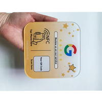 Google personnalisé NFC tableau Menu QR Code Google examen plaque affichage Google examen autocollants pour restaurant boutique
