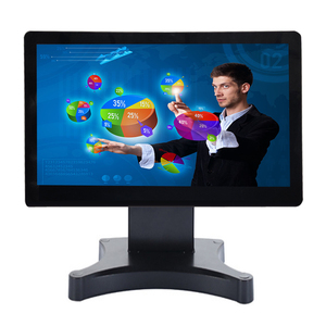 18.5 Inch 1080P POS Display 5-Wire Resistive Touch <strong>Screen</strong> Monitor Desktop <strong>Computer</strong> Monitor for Store POS <strong>System</strong> - Product Image 1