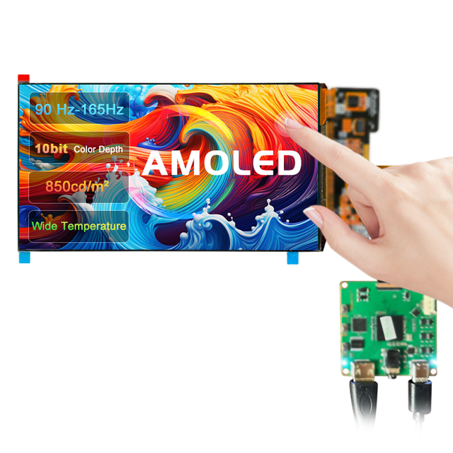 7 Inch Amoled On-cell Touch Display Modules 1080*1920 165Hz 1000+Brightness 7inch Oled AMOLED Screen for Game Consoles