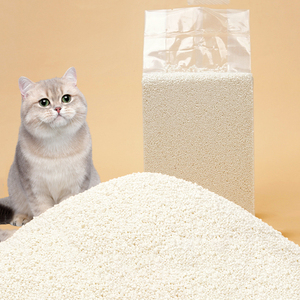 Staubfreie natürliche Pflanzen katzen toilette Spülbarer Mais-Maniok-Katzenstreu Schnell verklumpen der Garfield-Katzenstreu sand - Product Image 1