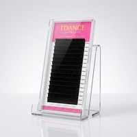 Extensions de cils naturelles douces TDANCE Premium, fabrication en usine, OEM ODM, étiquette privée, logo personnalisé pour les distributeurs de fournitures de cils