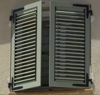AS2047 TOMA Fenêtres en aluminium Persienne de porte Persienne à battant Volets en aluminium