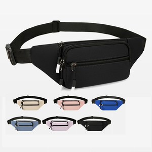 Sac de ceinture en nylon imperméable pour l'extérieur Cadeaux unisexe Mini sac banane de mode de créateur Vente en gros Sac de taille de luxe pour voyage avec logo personnalisé - Product Image 1
