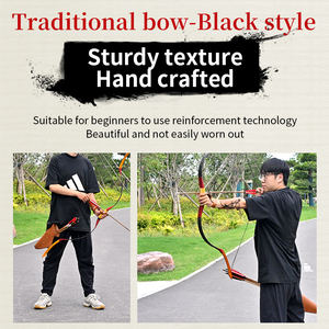 ธนูแบบดั้งเดิม SPG รุ่น Recurve Longbow สำหรับยิงธนู พร้อมลูกศรขนไก่งวง สำหรับยิงกลางแจ้ง ทำด้วยมืออย่างประณีต - Product Image 3