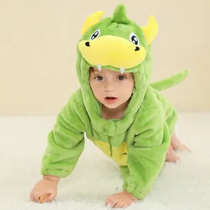 MICHLEY inverno vestiti bambino ragazze flanella animale Babi tuta neonato ragazzi abbigliamento inverno all'ingrosso tutine bambino - Product Image 3