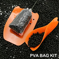 Sac PVA soluble dans l'eau pour appâts, cuillère rapide pour la pêche à la carpe, accessoires de pêche, outil d'alimentation pour la pêche en gros
