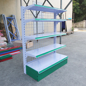 Cửa hàng bán lẻ Kim Loại hiển thị dây hàng tạp hóa Kệ siêu thị Kệ minimarket Kệ sử dụng hiệu quả mua sắm lưu trữ thép bền - Product Image 4