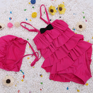 Traje <span class=keywords><strong>de</strong></span> <span class=keywords><strong>Baño</strong></span> <span class=keywords><strong>de</strong></span> Bikini Arcoíris <span class=keywords><strong>para</strong></span> Bebés Niñas con Fotos - Product Image 5