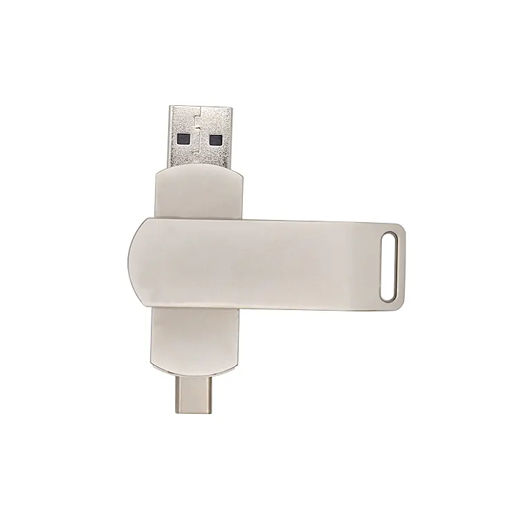 New Series Loại C OTG Phổ USB 2.0 USB Pendrive 3.0 Nhanh Ngày Chuyển Giao Công Cụ Kim Loại Xoay USB Key