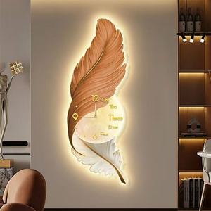 Mural LED Decorativo de Pared con Diseño de Koi, Estilo Crema, Exquisito, Venta al Por Mayor, Personalizable, Decoración para el Hogar - Product Image 4