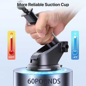 2026 उत्पाद कार फोन धारक डैशबोर्ड और विंडशील्ड 360 डिग्री रोटेशन आधार के लिए वैश्विक फोन के लिए स्टिकी जेल के साथ - Product Image 6