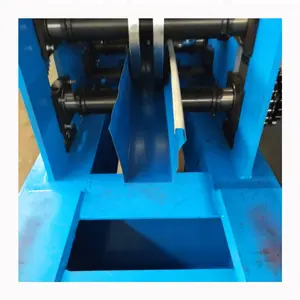 Aluminium rain gutter profile downpipe rolling forming machine