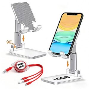 New Multifunctional Metal Phone <b>Tablet</b> <b>Stand</b>, Desktop <b>Stand</b> With 360 Degree Rotation for Mobile Phones Custom Promotional Gifts - Product Image 1