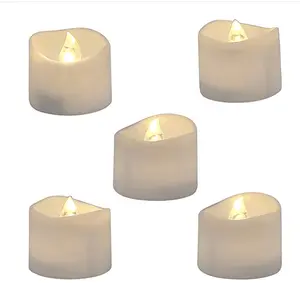 Wholesale christmas gift Scented flameless moving wick led candle led light imitated electronic candle