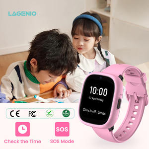 LAGENIO キッズスマートウォッチ SIMカード対応 GPS SOS セキュリティトラッカー タッチカラーディスプレイ IP68防水スマートウォッチ - Product Image 5