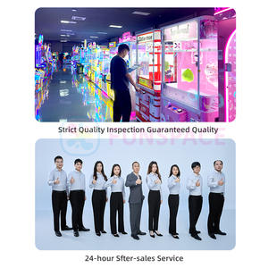 Funspace chuyên nghiệp trò chơi Arcade trung tâm giải pháp nhà sản xuất VR Thiết bị mô phỏng đồng tiền hoạt động trò chơi Arcade máy - Product Image 5