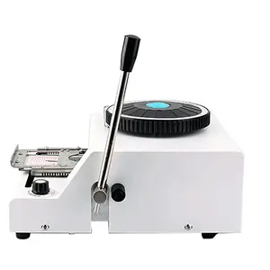 Thẻ Nhựa Máy Làm Thẻ PVC Embosser/Thẻ Làm Embosser Mã Máy Dập Nổi