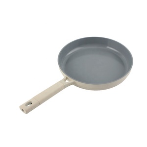 28 cm Home Cooking Aluminum Cookware Set Tempered Glass Lid Die-<b>Cast</b> Fry <b>Pan</b> Stainless Steel Bakelite Induction Silicone Plastic - Product Image 2