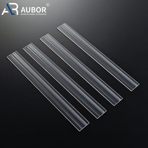 OEM de alta eficiencia de plástico LED reflectores PC lineal <span class=keywords><strong>Fresnel</strong></span> lente óptica asférica cilíndrico cuadrado patrón plano-convexo - Product Image 3