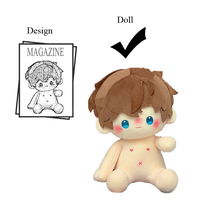 Personnalisable Celebrity Idol peluche Figure jouets Kawaii tenues poupées modifiables cadeau parfait pour les Fans
