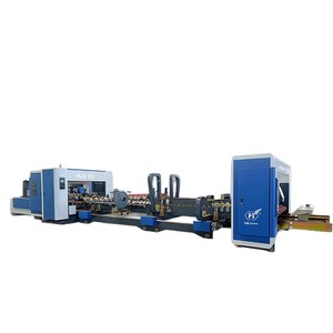 Máquina Engrapadora de Cartón Totalmente Automática Huayu Machinery Equipment Tipo 1224 para Producción de Cajas de Cartón Corrugado - Product Image 2