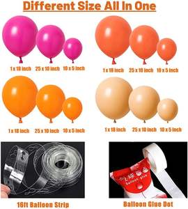 Set dekorasi pesta balon perona pipi mawar oranye tema kolam pantai Hawai balon <span class=keywords><strong>Flamingo</strong></span> ulang tahun - Product Image 6