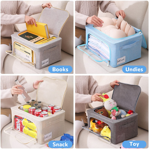 Modern Airtight Wardrobe Home <b>Storage</b> <b>Boxes</b> Rectangle Shape Design for Clothing <b>Storage</b> Wholesale Bins for Bags - Product Image 3