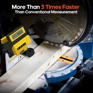 <span class=keywords><strong>Herramienta</strong></span> <span class=keywords><strong>de</strong></span> Medición <span class=keywords><strong>de</strong></span> <span class=keywords><strong>Calibre</strong></span> para Materiales Planos y Redondos, Elimina la Variación en la Medición para Sierras Ingletadoras - Product Image 2