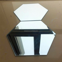 Plaque de miroir en aluminium transparent double couche rectangulaire décorative 2mm-6mm - Prix