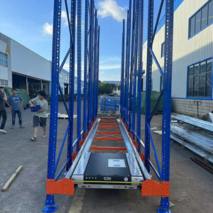 XZY fabricante de estantes, Venta caliente directa, corredor de palet Industrial, suministro de almacenamiento, sistema de estantería de lanzadera de <span class=keywords><strong>radio</strong></span> - Product Image 1