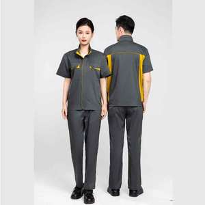 Ropa de trabajo de construcción para mujer, mono, uniformes, ropa de trabajo Industrial, trajes de trabajo, ropa de trabajo de tela de trabajo de bajo precio - Product Image 1