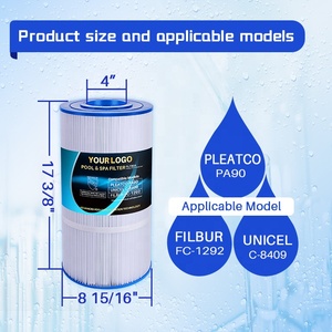 Zwembadfilter Cx900re Pleatco Pa90 Uncel C-8409 Filbur FC-1292 Sta-Rite Pxc95 Zwembadfiltersysteem - Product Image 2