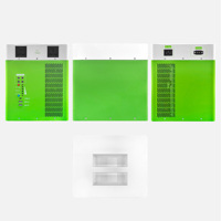 Alimentation portable 1000W pour la maison avec support réseau hybride, batterie LiFePO4, crête de 2000W, autonomie de 48h