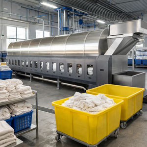 Sistema de Lavado Industrial de Alta Calidad, Equipo de Lavandería Comercial, <span class=keywords><strong>Lavadora</strong></span> a Presión de Gasolina para Ropa - Product Image 1