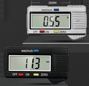 Digital Vernier Caliper LCD elektronik Altimeter mikrometer alat ukur penggaris plastik 0-150mm 0-100mm DIY OEM tersedia - Product Image 5