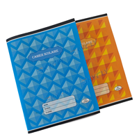 Cahier scolaire A5 personnalisé, cahier africain 100 pages, lignage français, cahier d'exercices A5 200 pages pour étudiants