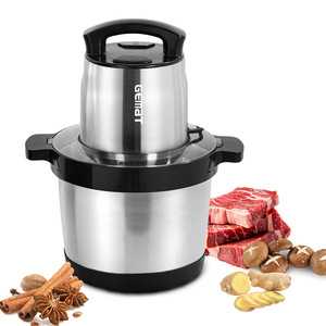 Meat <b>Grinder</b> 6L Stainless Steel Commercial Meat Mincer Garlic Crusher Vegetable Crusher Food Processor Multi Function Kitchen - Product Image 5