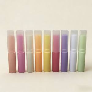 Tubos de lápiz labial estilo coreano, disponibles en 3g/4g. Tubos de lápiz labial beige, tubos de cera para hacer lápices labiales caseros. Tubos de lápiz labial de diez colores - Product Image 1