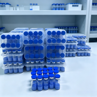 Poudre lyophilisée de peptide de cuivre bleu de haute pureté 99% – Matière première cosmétique – Approvisionnement direct usine – Tripeptide de cuivre-1